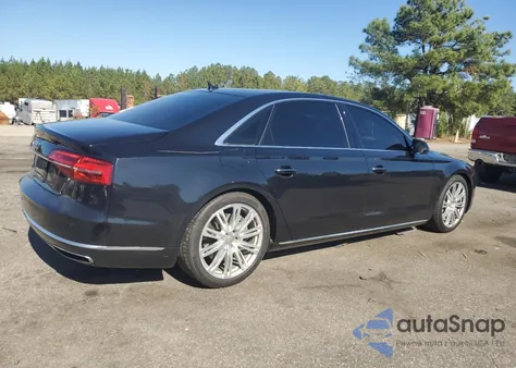 2015 Audi A8 L Quattro из США, поврежденный, VIN WAU3GAFD3FN000916